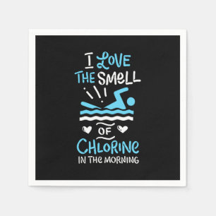 Zwemsport zwemmen Gift Servet