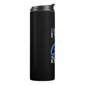 Zwemsport zwemmen Gift Thermosbeker (Gedraaid links)