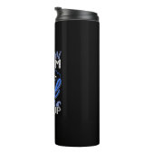 Zwemsport zwemmen Gift Thermosbeker (Geroteerd rechts)
