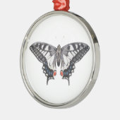 Zwemstaart 2012 metalen ornament (Links)