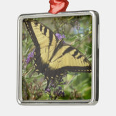 Zwemstaart op de Struik van de vlinder Metalen Ornament (Links)