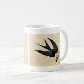 ZwemstaartHawk - Amerikaanse vogels van Audubon Koffiemok (Voorkant rechts)
