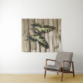 Zwemstaartvlinder Wandkleed (In Situ (horizontaal))