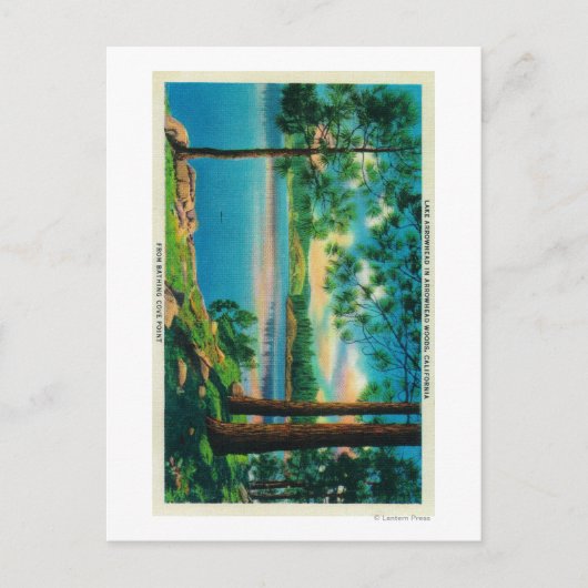 Zwemsteenpunt bij het Arrowaddenmeer Briefkaart (Voorkant)