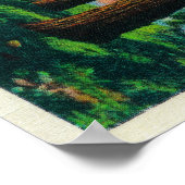 Zwemsteenpunt bij het Arrowaddenmeer Poster (Hoek)