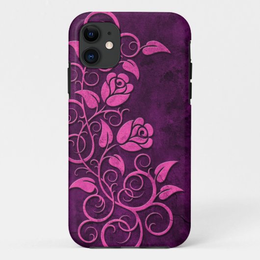ZwemsteenRozen, paars Case-Mate iPhone Case (Achterkant)