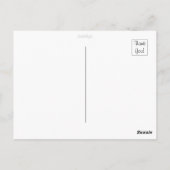 zwemster briefkaart (Achterkant)