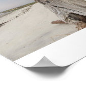 zwemstrand afdrukken poster (Hoek)