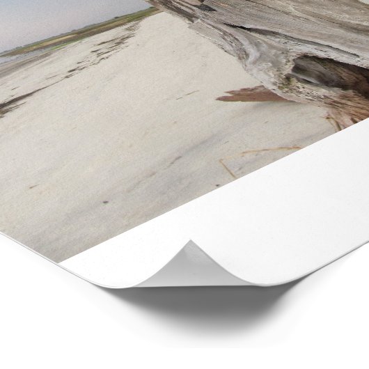 zwemstrand afdrukken poster (Hoek)