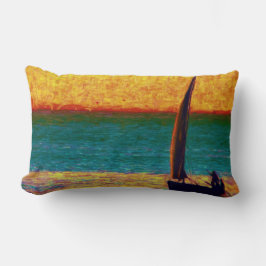 Zwemt de Vreedzame Visserij van de boot het Lot Kussen