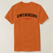 Zwemteam 1 t-shirt (Design voorkant)
