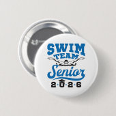 Zwemteam Senior 2026 Ronde Button 5,7 Cm (Voorkant /achterkant)