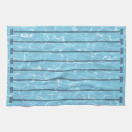 Zwemteam zwembad zwemmen theedoek