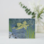 Zwemturfstof Briefkaart (Staand voorkant)