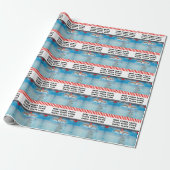 Zwemvakantiegeschenk Cadeaupapier (Uitgerold)