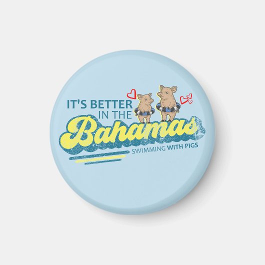 Zwemvarkens Bahama's magneet vakantie cruise (Voorkant)