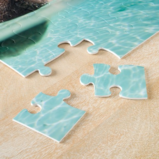 Zwemvarkens van Exuma Legpuzzel (Zijkant)