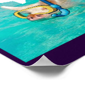 Zwemvarkens worden in de Pond gesnorkeld Poster (Hoek)