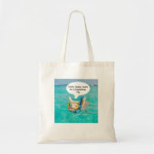 Zwemvarkens worden in de Pond gesnorkeld Tote Bag (Voorkant)