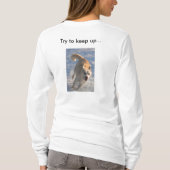 Zwemvederhemd van Runner en jogger T-shirt (Achterkant)