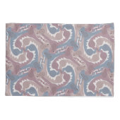 Zwemveer Tesselation Blue Gray Pillow Hoesje 1 Kussensloop (Achterkant)