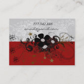 Zwemveer Visitekaartje - Bourgogne (Achterkant)