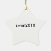 Zwemversiering Keramisch Ornament (Achterkant)