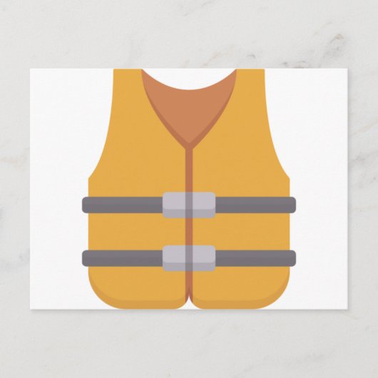 zwemvest briefkaart (Voorkant)