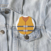 zwemvest ronde button 7,6 cm (In situ)
