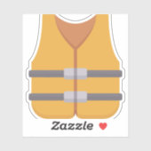 zwemvest sticker (Vel)