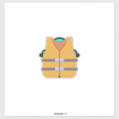 zwemvest sticker (Vel)