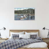 Zwemvesten, zwemmers in de grot canvas afdruk (Insitu (Slaapkamer))