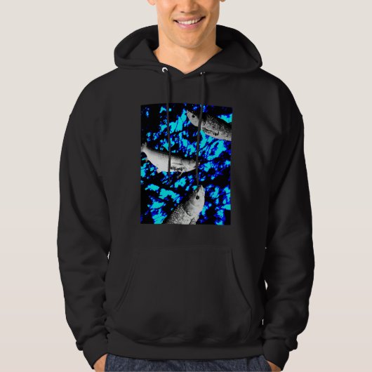 Zwemvis Hoodie (Voorkant)