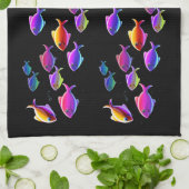 Zwemvis Theedoek (Gevouwen)