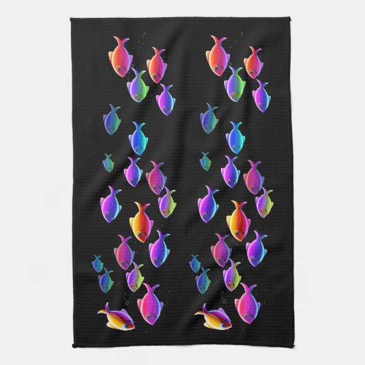 Zwemvis Theedoek (Verticaal)