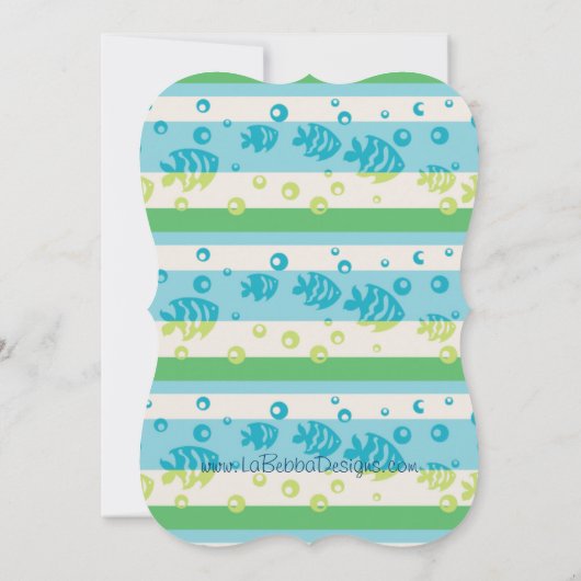 Zwemvissen Baby Sip en See Kaart (Achterkant)