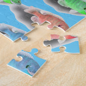 Zwemvisserij Legpuzzel (Zijkant)