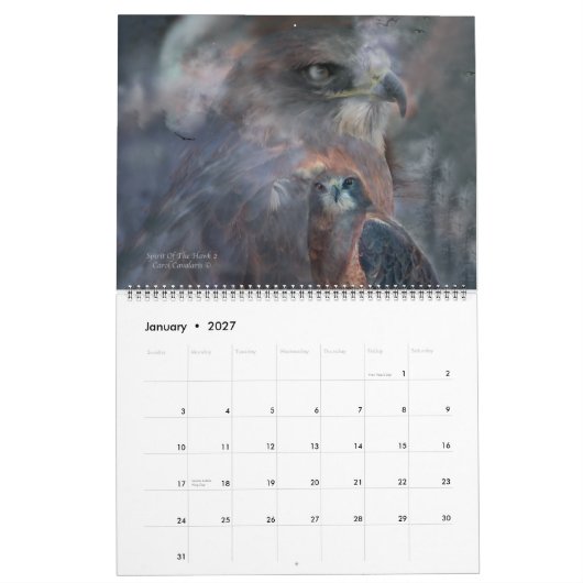Zwemvogels van prooikalender 2013 kalender (Jan 2027)