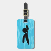 Zwemvormig Bagagelabel (Voorkant verticaal)