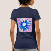 Zwemvormig driftwood-walvis t-shirt (Achterkant)