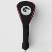 Zwemvormig golfcirkelvormige golfkaft golfheadcover (Voorkant)