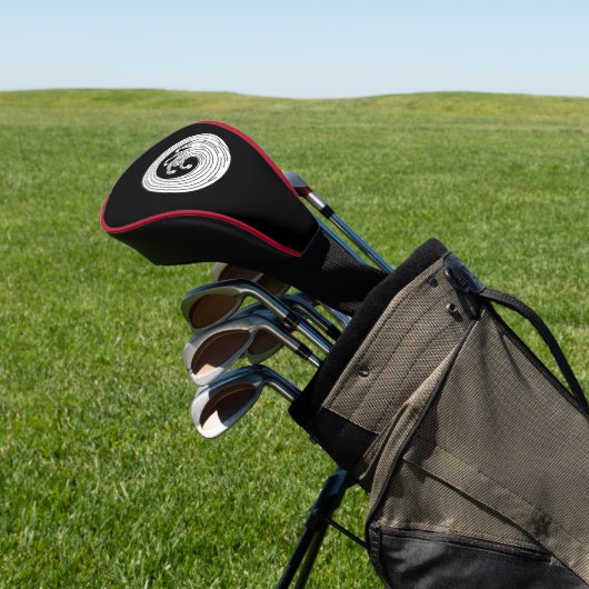 Zwemvormig golfcirkelvormige golfkaft golfheadcover (Insitu)