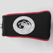 Zwemvormig golflengte golfheadcover (Voorkant)