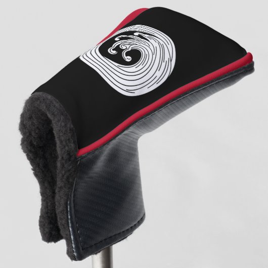 Zwemvormig golflengte golfheadcover (3/4 voorkant)