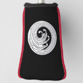 Zwemvormig golflengte golfheadcover (Draai 90)