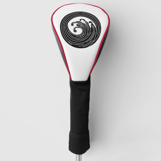 Zwemvormig golflengte golfheadcover (Voorkant)