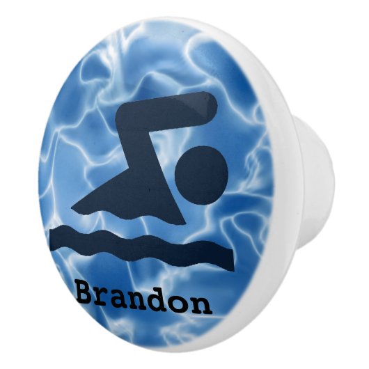 Zwemvormig ontwerp keramische romp of knop (Rechts)