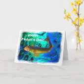 Zwemwalleye, Pickerviskunst Kaart (Gele Bloem)