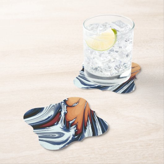 ZWEMWATER KARTONNEN ONDERZETTERS (Insitu)