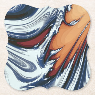 ZWEMWATER KARTONNEN ONDERZETTERS